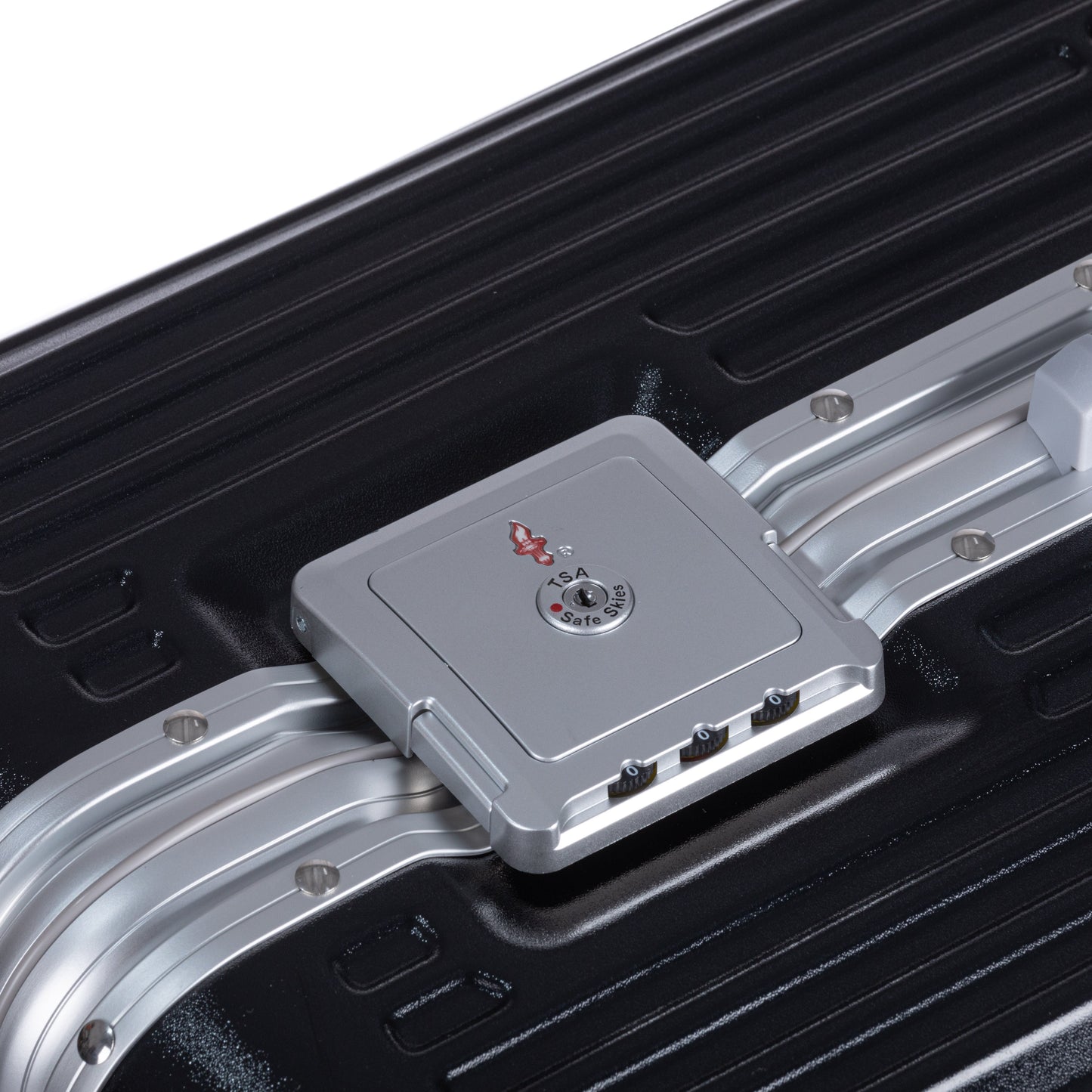 Maleta ALUMINIO FRAME Cierre sin cremallera DOHA 78cm