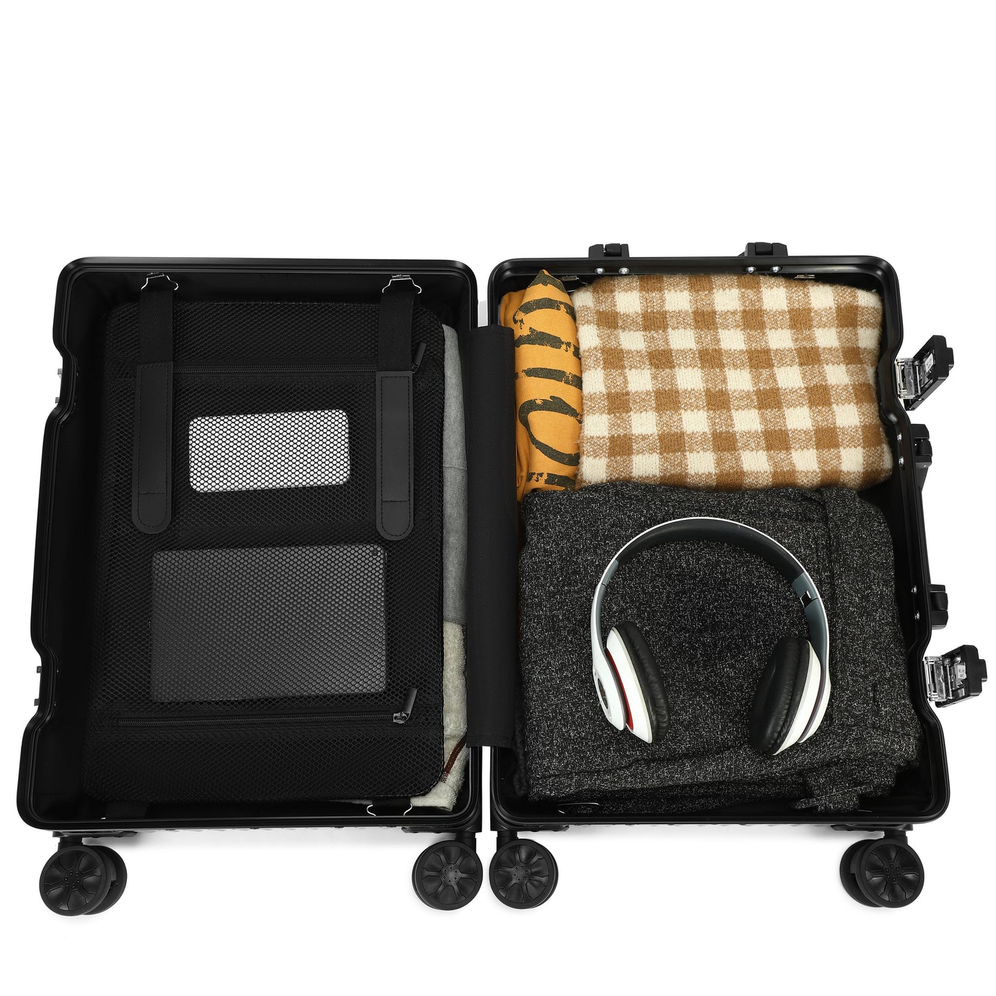 Maleta 100% ALUMINIO de cabina Praga 55CM