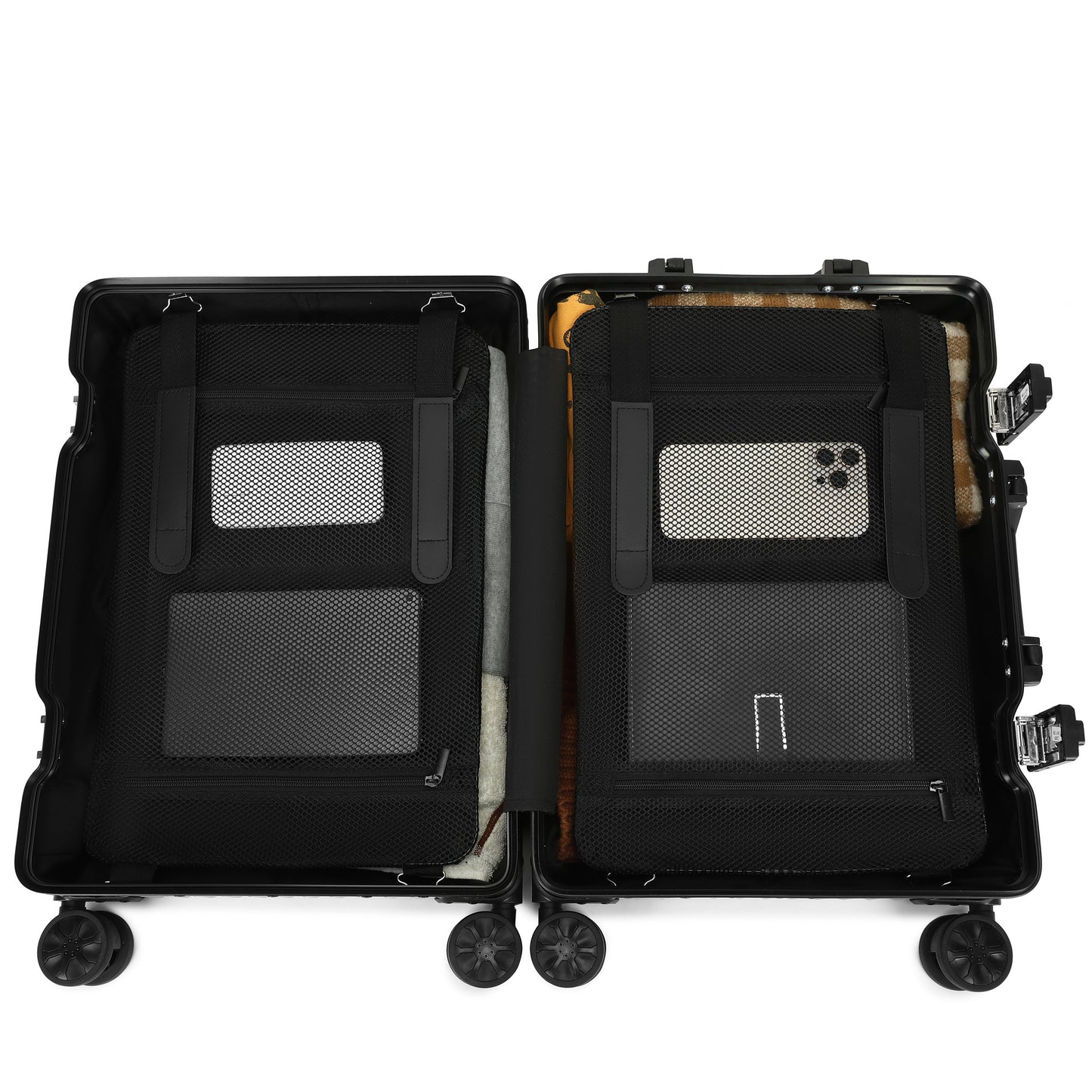 Maleta 100% ALUMINIO de cabina Praga 55CM