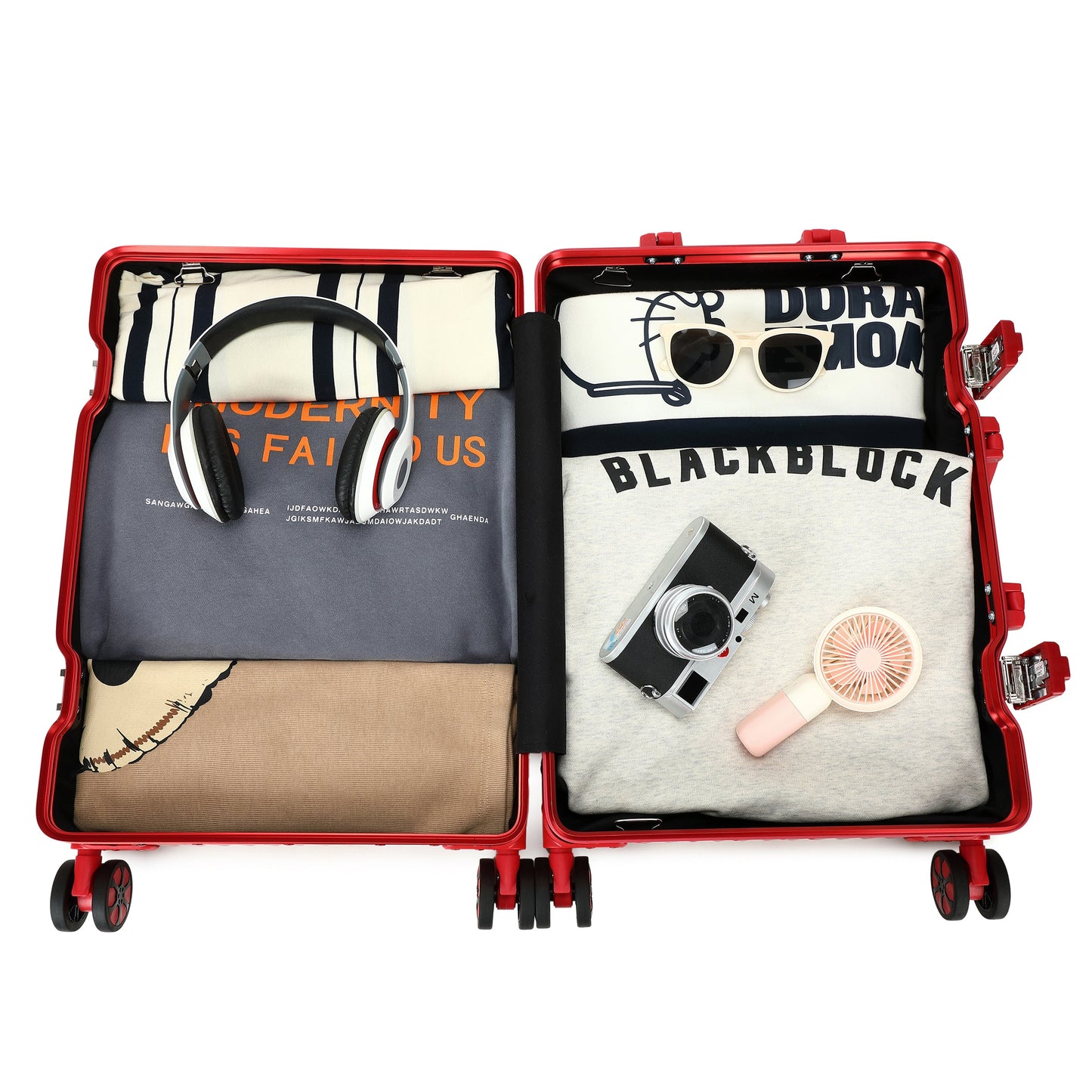 Maleta 100% ALUMINIO de cabina Praga 55CM