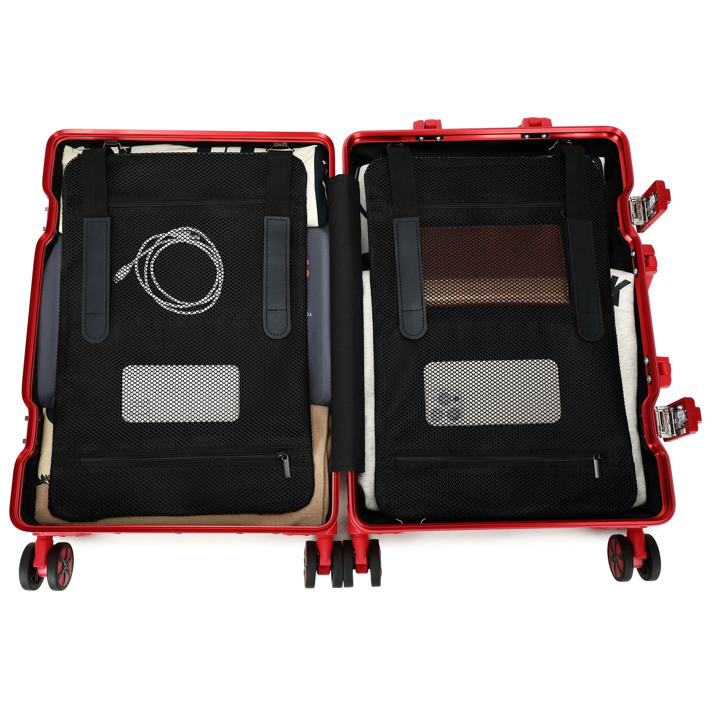 Maleta 100% ALUMINIO de cabina Praga 55CM