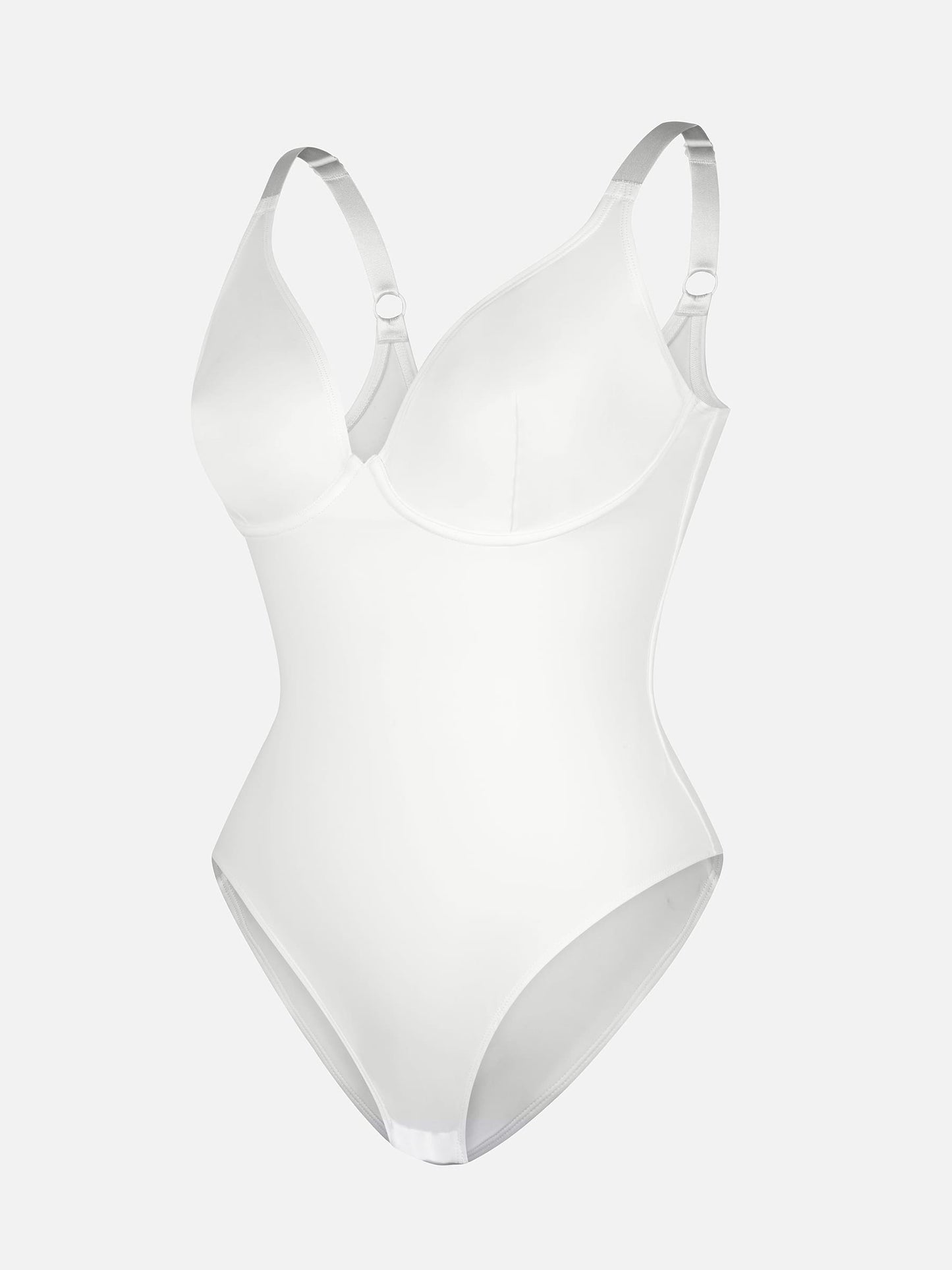 Feelingirl V Neck Tummy Control Shaping Bodysuit