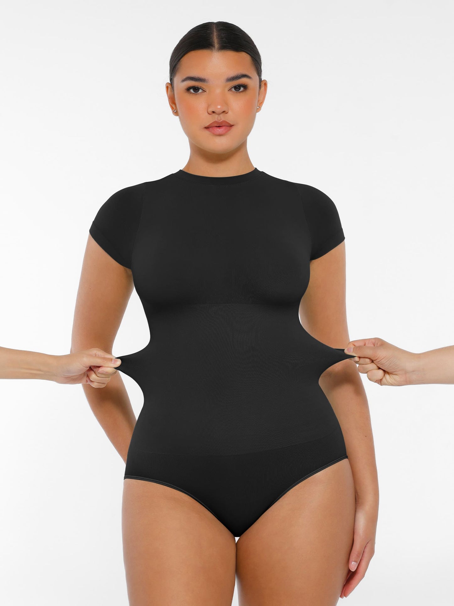 Feelingirl Seamless Ultra-Soft Crew Neck Bodysuit