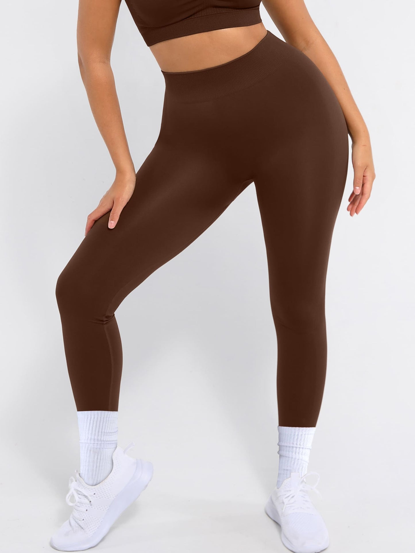 Feelingirl Seamless High Waisted Yoga Leggings