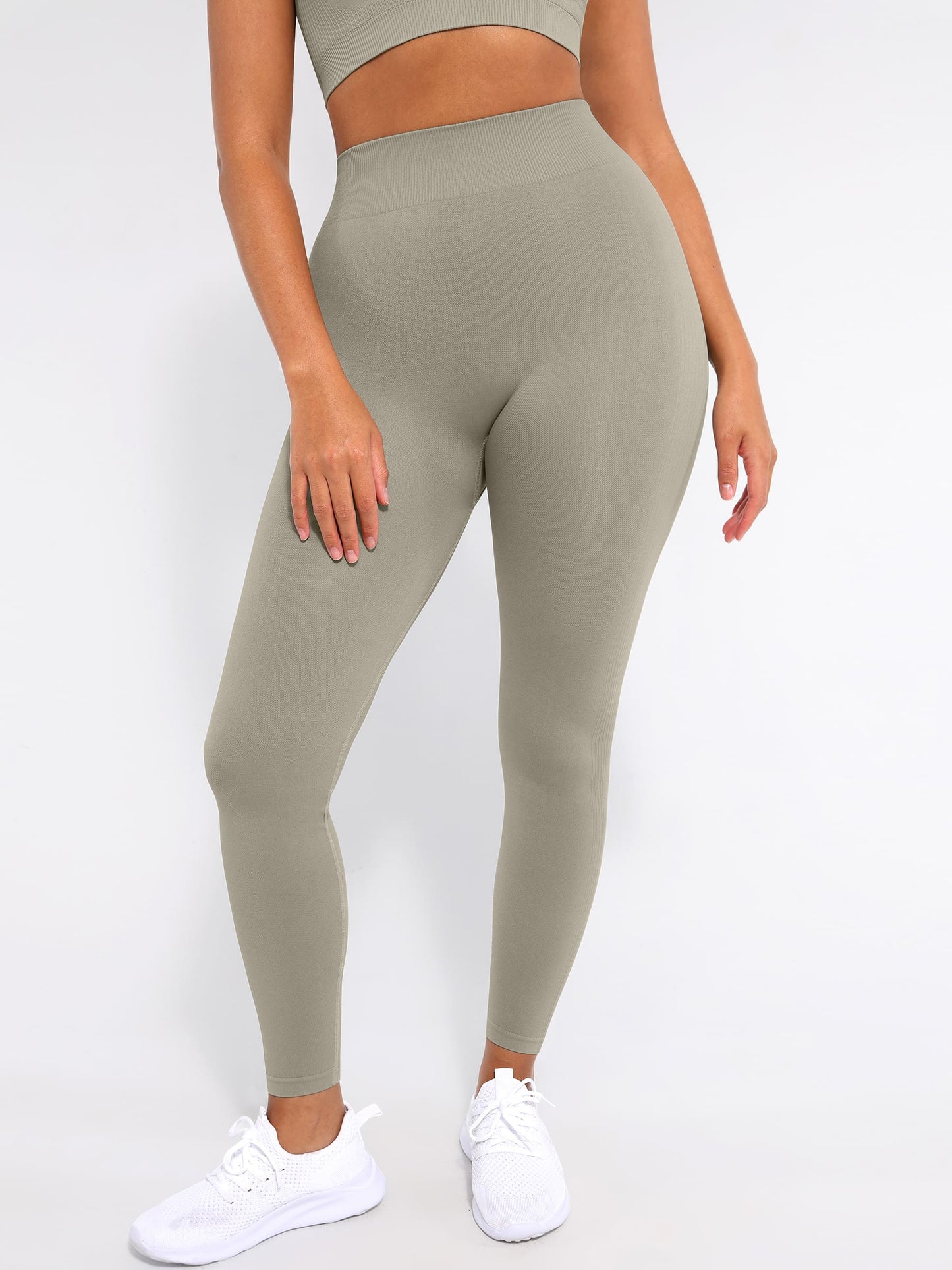 Feelingirl Seamless High Waisted Yoga Leggings