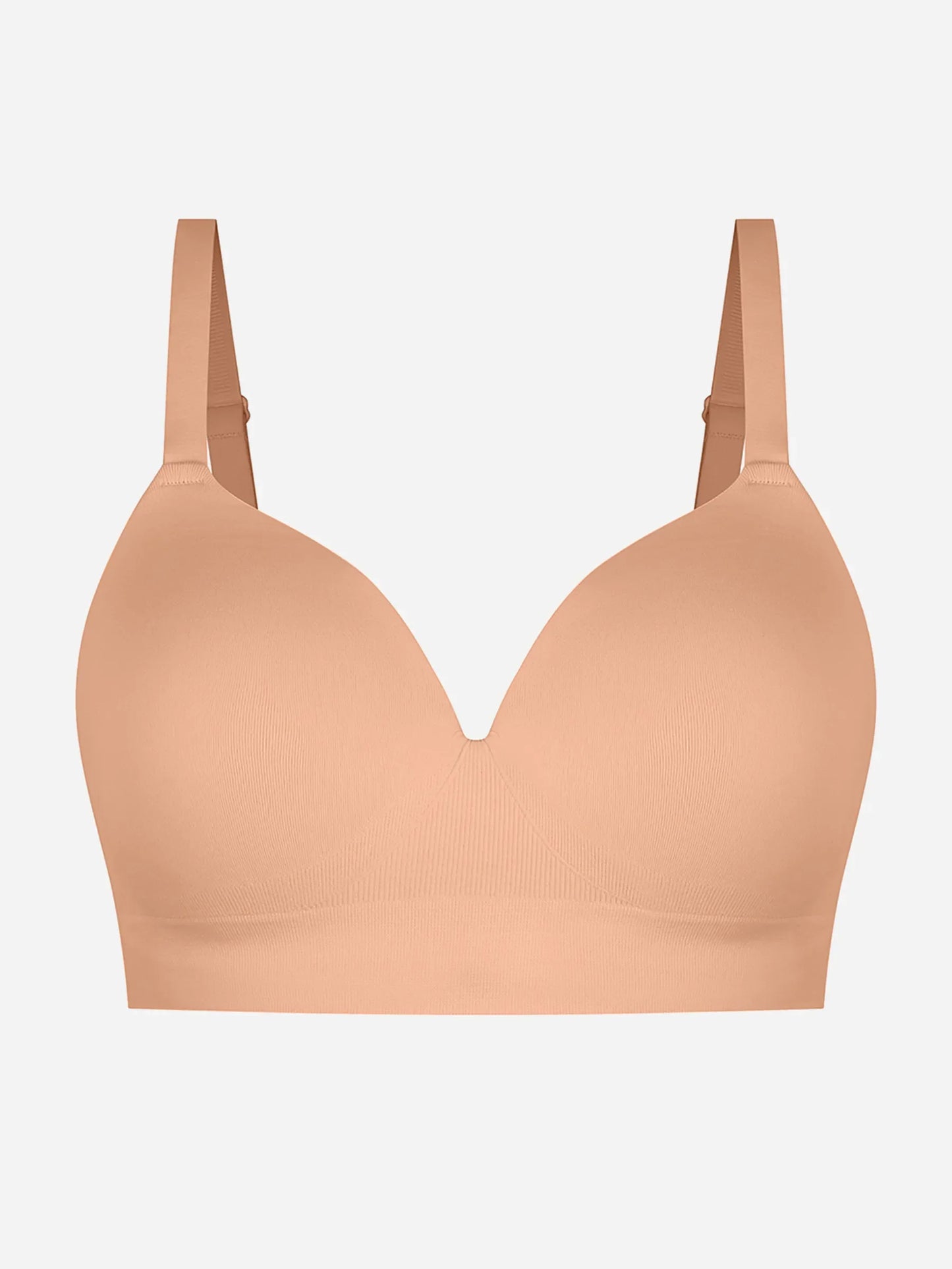 Feelingirl Wireless Push-Up Seamless Comfort Full Coverage Bra