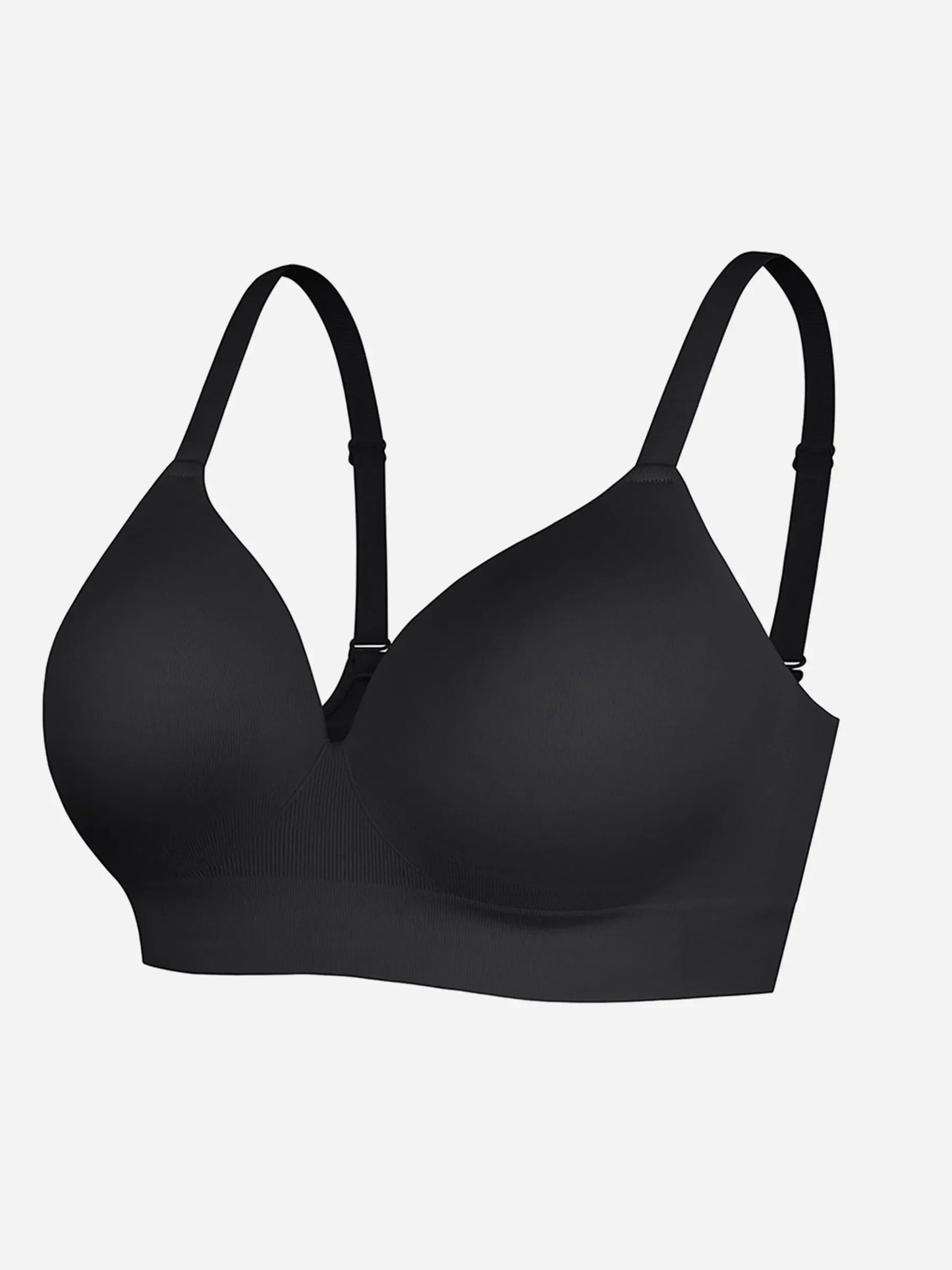 Feelingirl Wireless Push-Up Seamless Comfort Full Coverage Bra