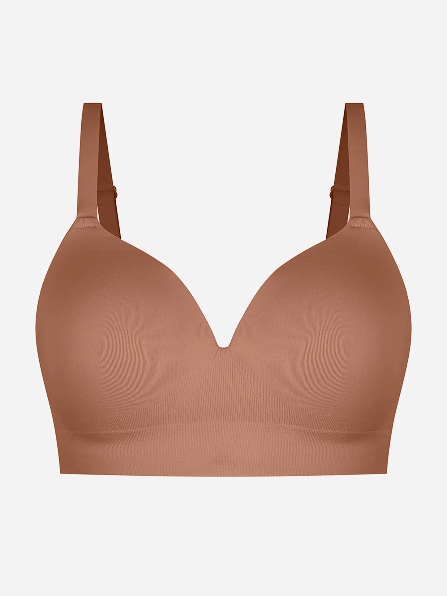 Feelingirl Wireless Push-Up Seamless Comfort Full Coverage Bra