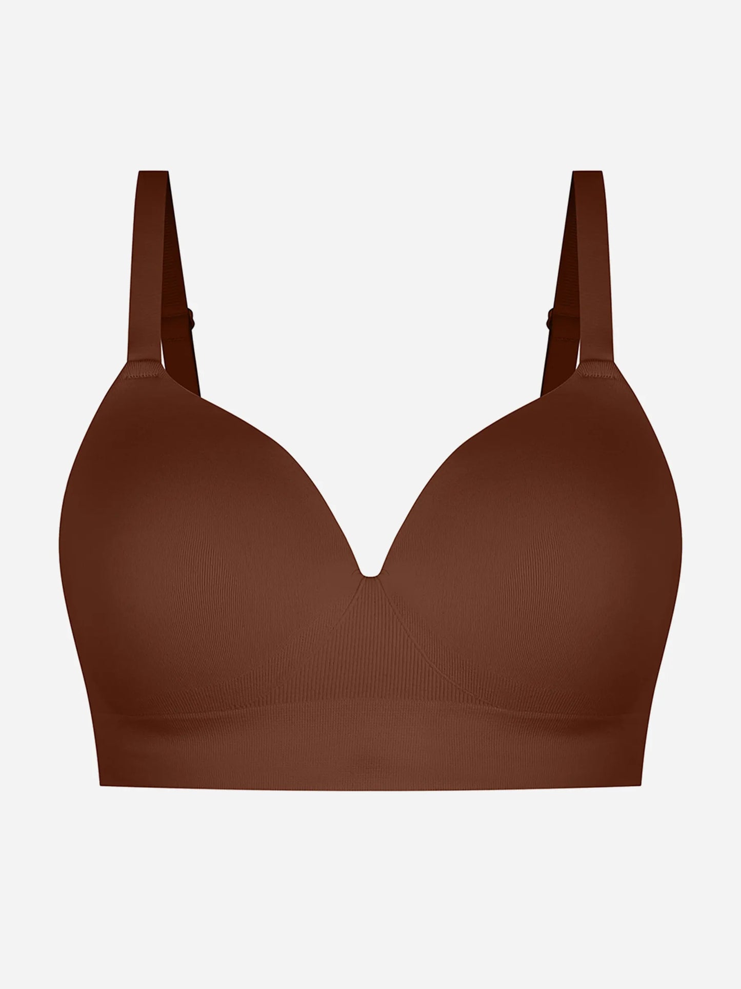 Feelingirl Wireless Push-Up Seamless Comfort Full Coverage Bra