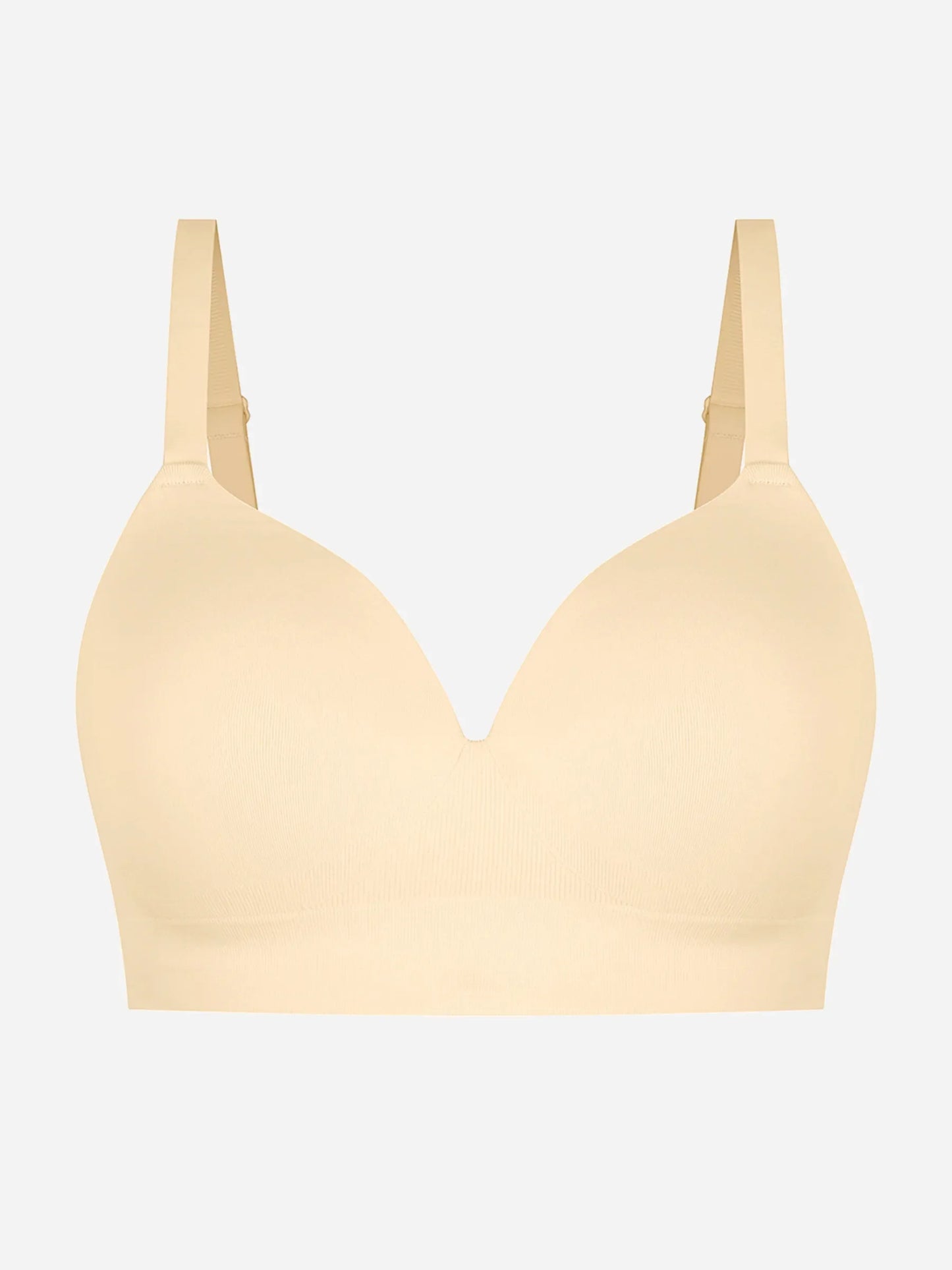 Feelingirl Wireless Push-Up Seamless Comfort Full Coverage Bra