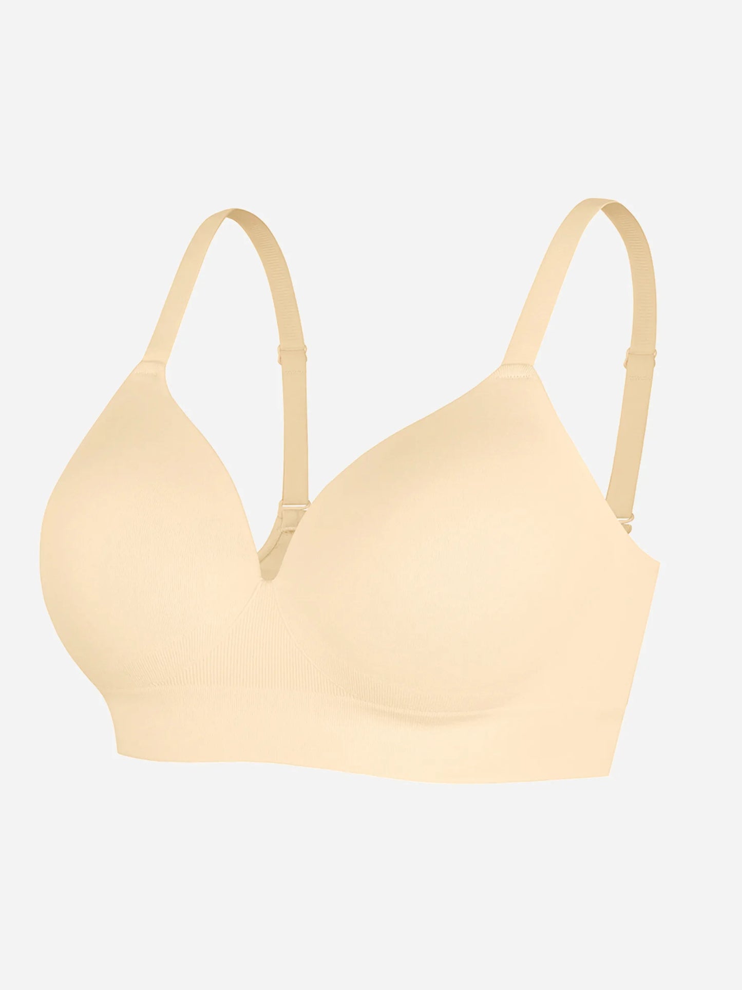 Feelingirl Wireless Push-Up Seamless Comfort Full Coverage Bra