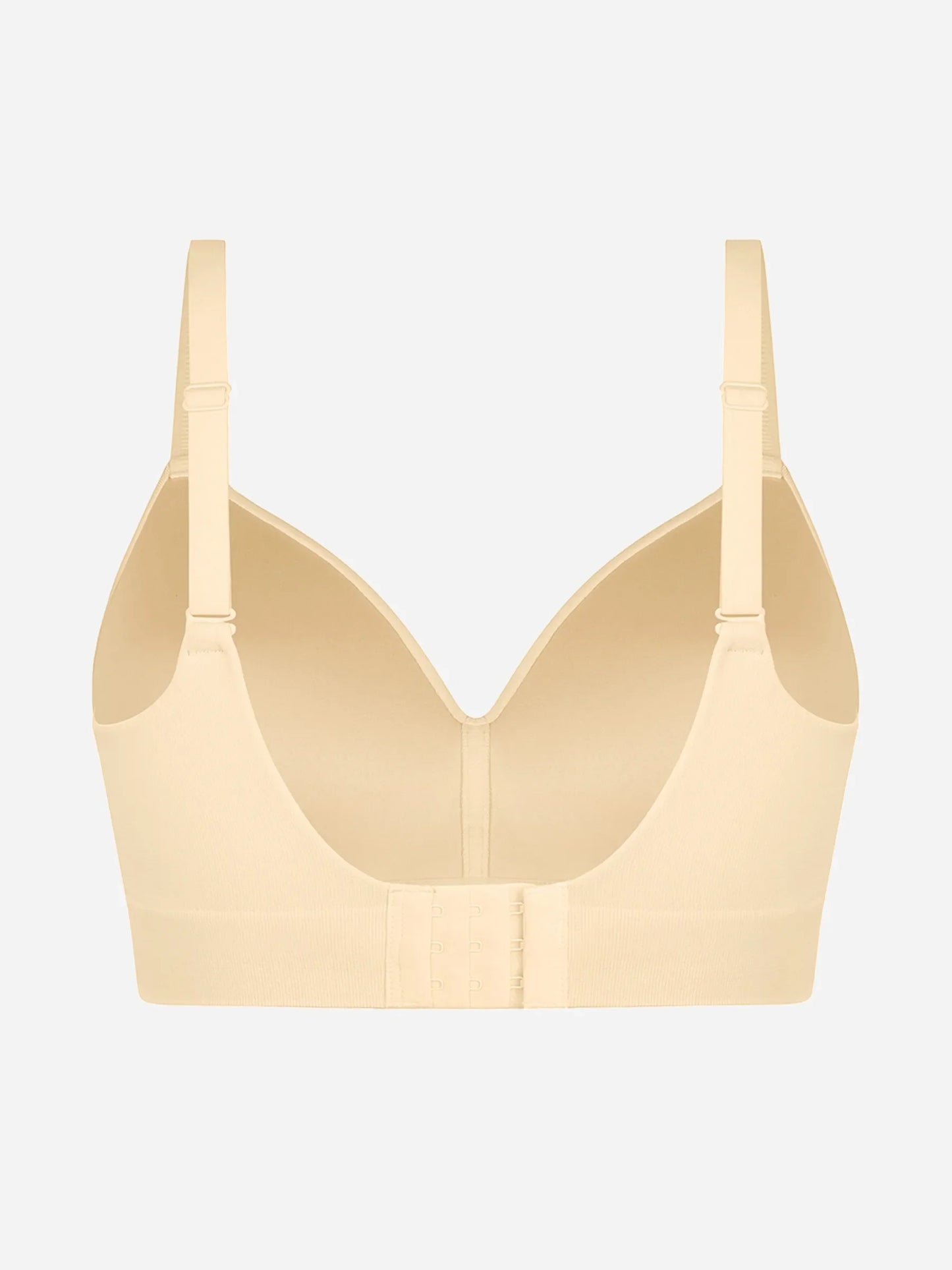 Feelingirl Wireless Push-Up Seamless Comfort Full Coverage Bra