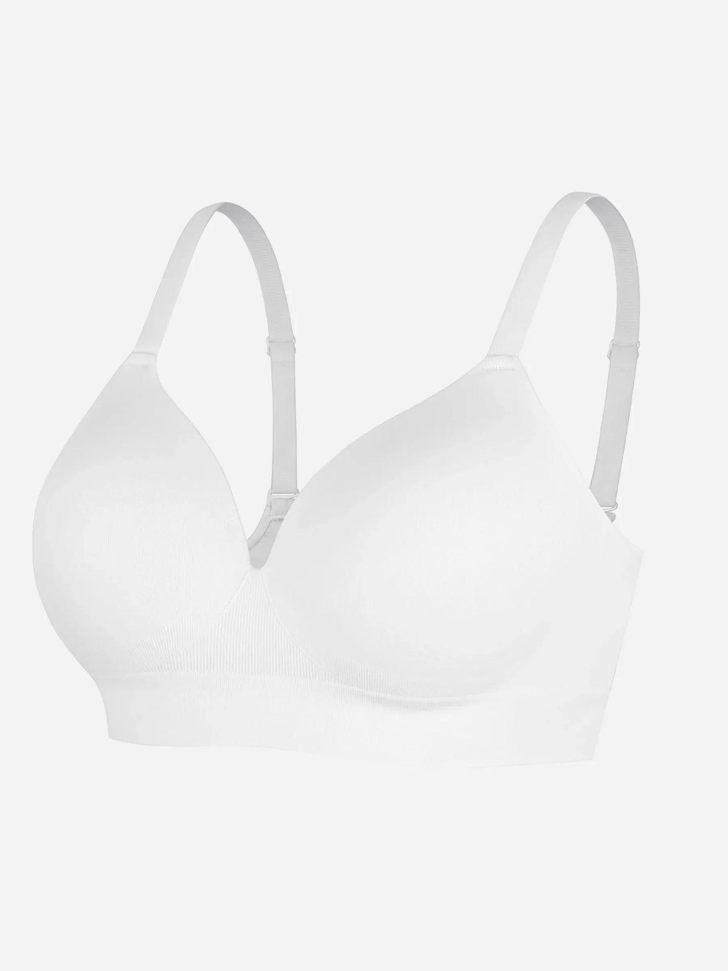 Feelingirl Wireless Push-Up Seamless Comfort Full Coverage Bra