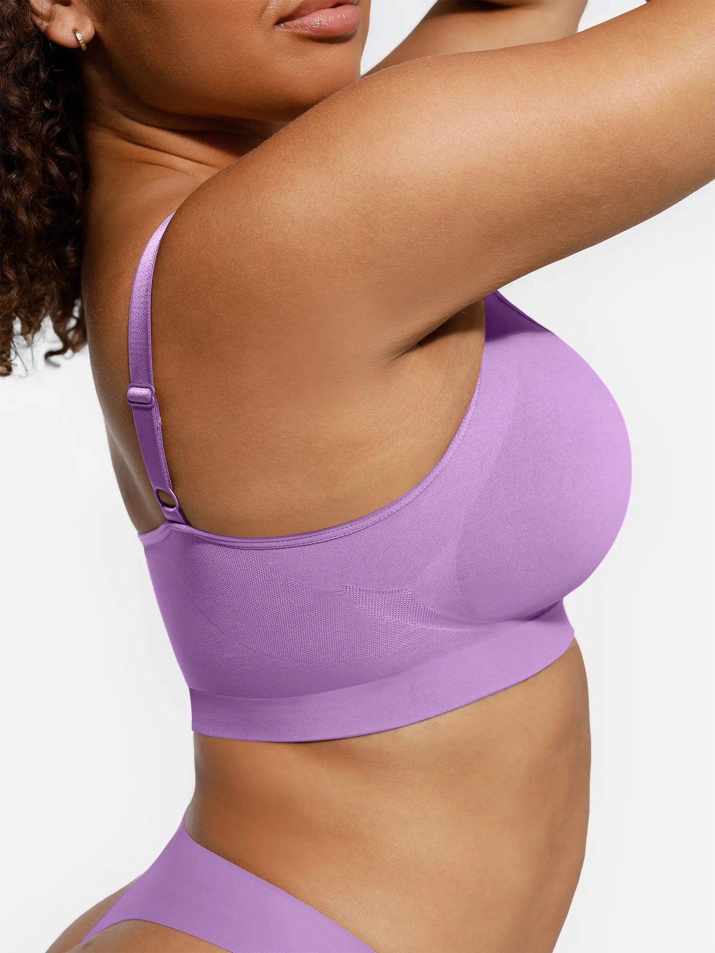 Feelingirl Everyday Wireless Bra Unlined Soft Bra