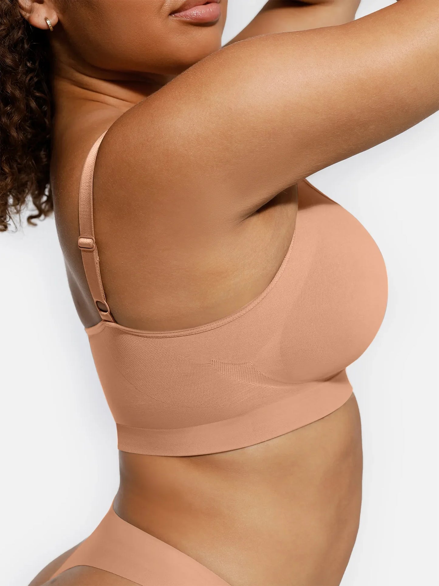 Feelingirl Everyday Wireless Bra Unlined Soft Bra