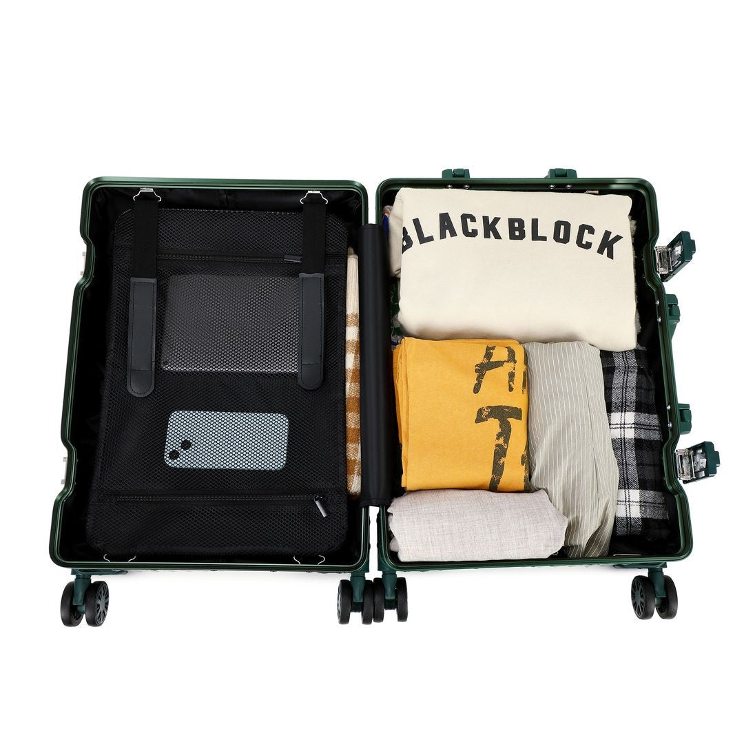 Maleta 100% ALUMINIO de cabina Praga 55CM