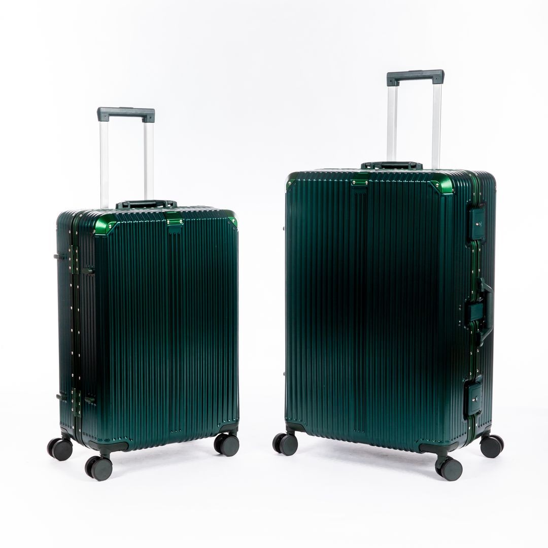 Maleta ALUMINIO FRAME Cierre sin cremallera DOHA 78cm